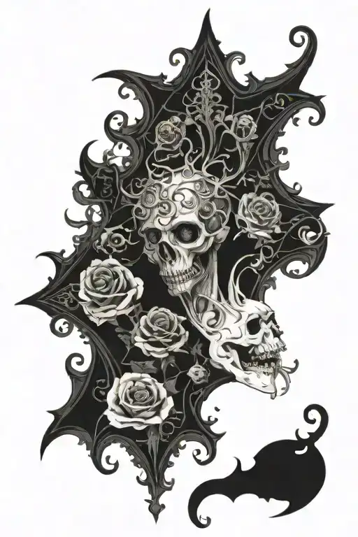 schizophrenia tattoo design idea