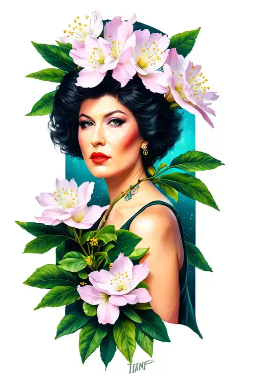 night blooming jasmine twin peaks david lynch tattoo design idea