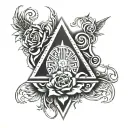 saxon tattoo design idea
