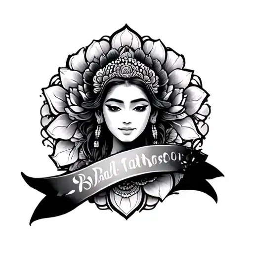 Bali tattoo design idea