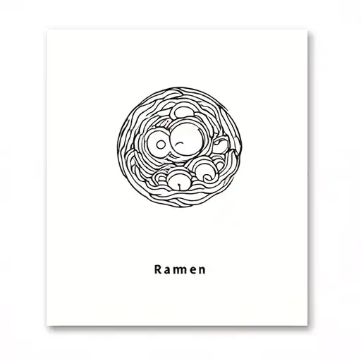 Ramen tattoo design idea