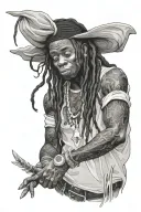 lil wayne tattoo design idea