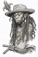 lil wayne tattoo design idea