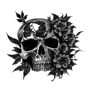 Darkside tattoo design idea