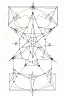 chaos star tattoo design idea