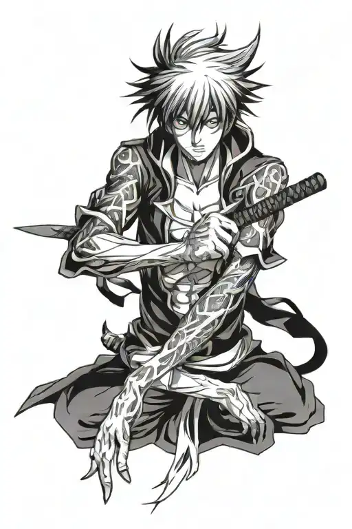 Ichigo final get suga tensho form tattoo design idea