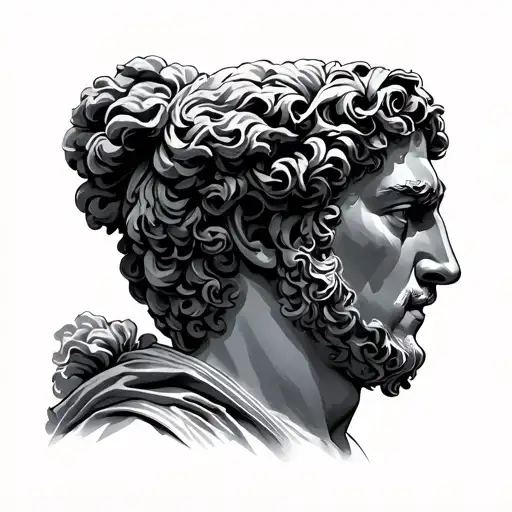 julius caesar tattoo design idea