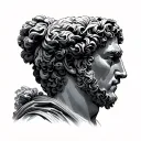 julius caesar tattoo design idea