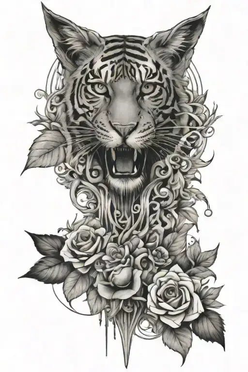 Ceruledge tattoo design idea
