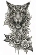 Ceruledge tattoo design idea