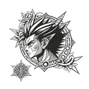 hunter x Hunter tattoo design idea