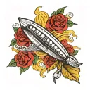 led zeppelin  tattoo design idea