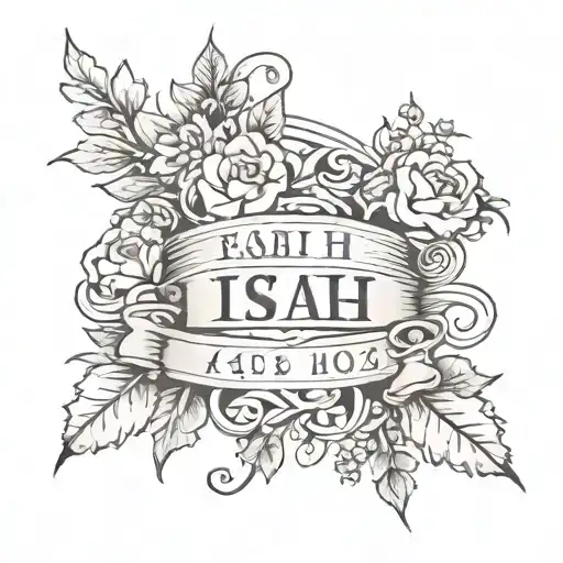 Isaiah 41:10 written across inside arm under eblow cress tattoo design idea