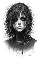 Silent hill video game character tattoo design idea