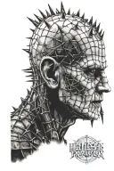 hellraiser pinhead tattoo design idea