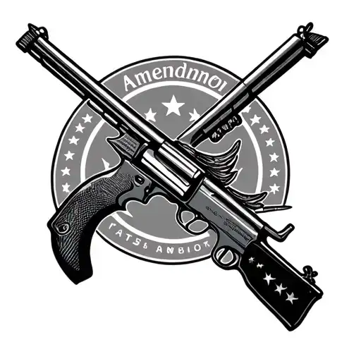 2nd Amendment tattoo design idea