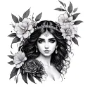 Ariadne tattoo design idea