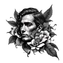 Abdou & Valentin tattoo design idea