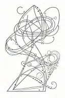 Three interwind "C" with gemini,leo and aquarius star patterns next to each,virgo star pattern above the Cs tattoo design idea