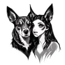 Matching Cousin tattoo design idea