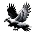 Thunderbird tattoo design idea
