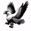 Thunderbird tattoo design idea