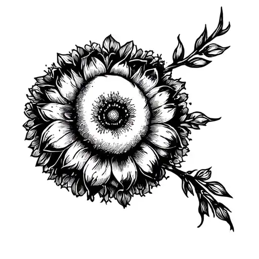 Stick And Poke tattoo design idea