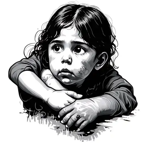 difficult childhood. mother drank. beat, abused. difficult age, problems with father. was unwanted. was aggressive tattoo design idea