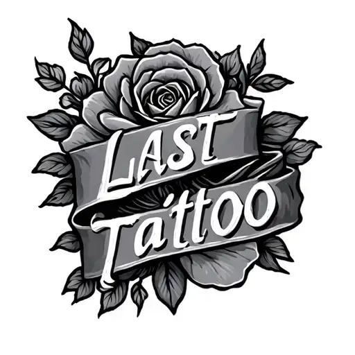 Last Name tattoo design idea