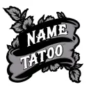 Last Name tattoo design idea