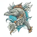 Artem,swimmer,champion tattoo design idea