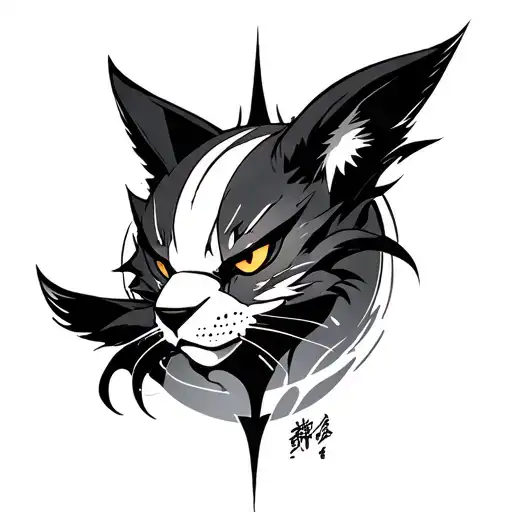 anbu tattoo with code tattoo design idea