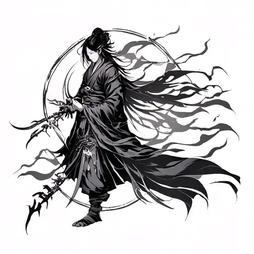 senbonzakura kageyoshi bankai tattoo design idea