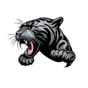 Penrith panthers tattoo design idea