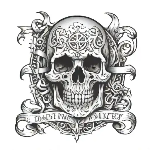 Dead to sin alive in Christ tattoo design idea