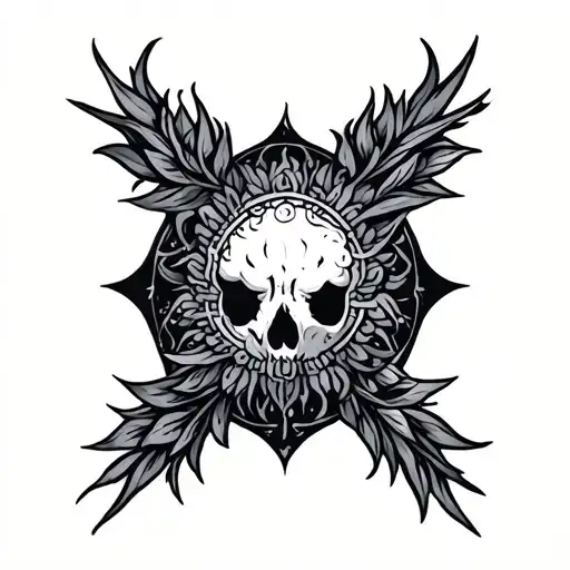 Placement: Small, well-spaced designs covering the shoulder, biceps, and triceps, similar to the reference image’s arran tattoo design idea