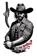 Red dead redemption 2 tattoo design idea
