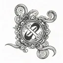 Parents - mother Shiree dad - Hayden - husband and wife and two children Kira 16 and Alaric 14 - Infinity symbol tattoo design idea