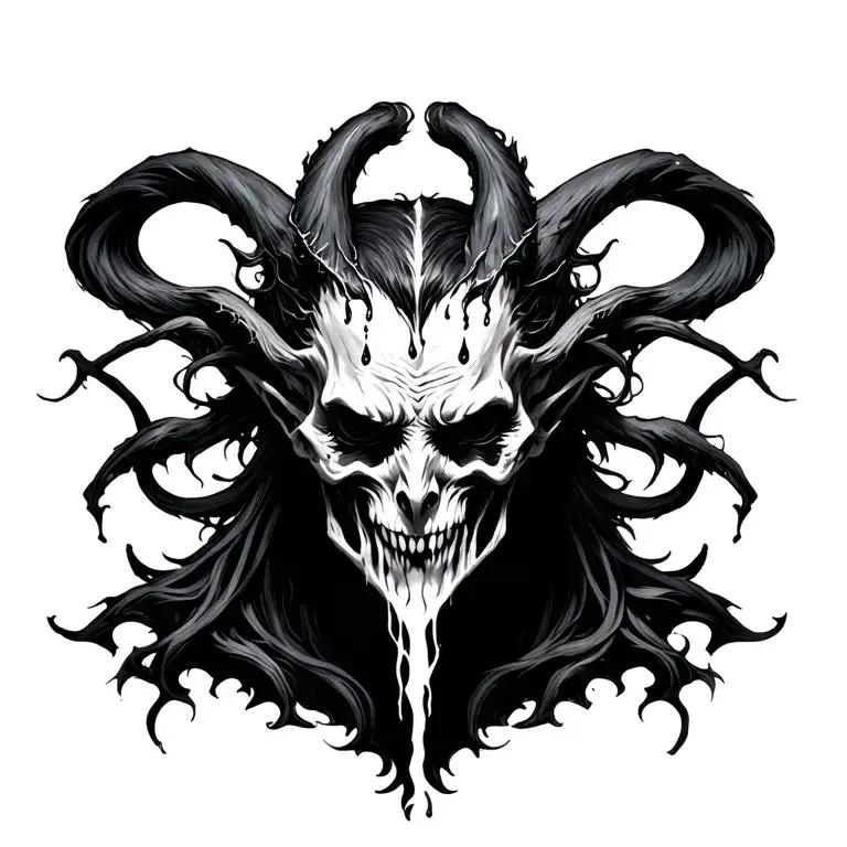 Lucifer's latest tears tattoo design idea