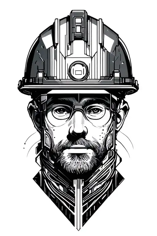 Civil Engineer tattoo design idea