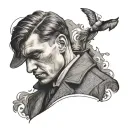 Thomas Shelby  tattoo design idea