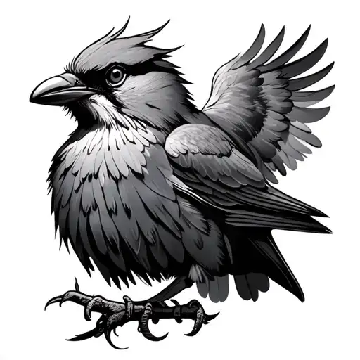 Free Bird tattoo design idea