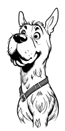 scooby doo tattoo design idea