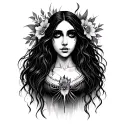 The Llorona tattoo design idea