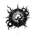 dante inferno 9 circles of hell tattoo design idea