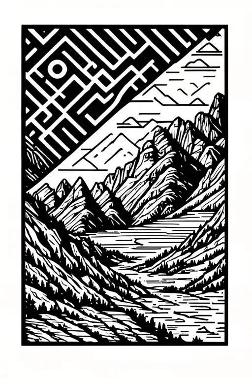 Zion national park tattoo design idea