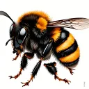 Bumble Bee tattoo design idea