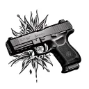 Glock tattoo design idea
