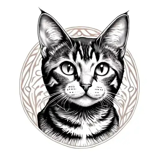 cat memorial tattoo tattoo design idea
