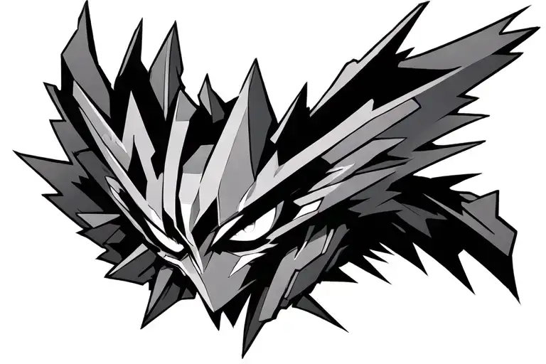 gurren lagann giga drill breaker tattoo design idea